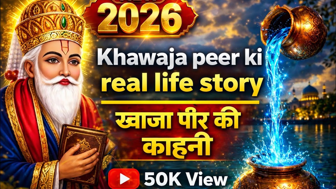 khwaja peer ji ki real life story ख्वाजा पीर की जन्मstory in Hindi audio new2024 vido
