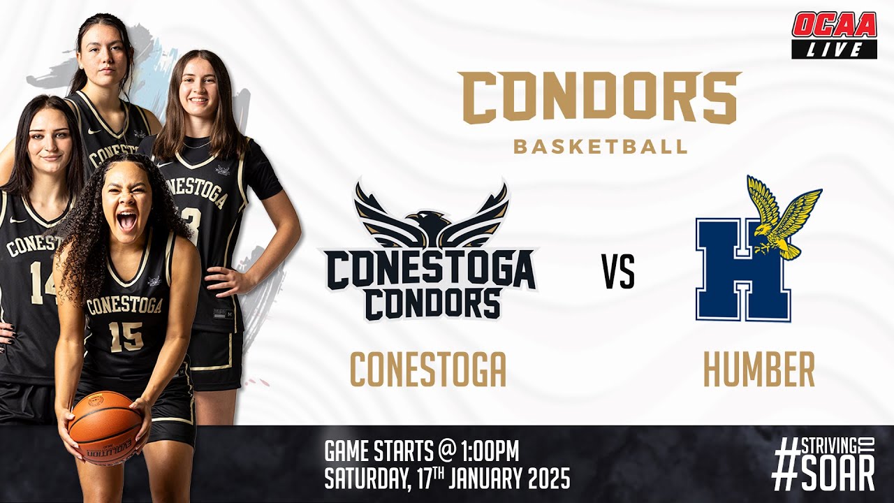 OCAA Women's Basketball 🏀 Humber @ Conestoga [2026/01/17]