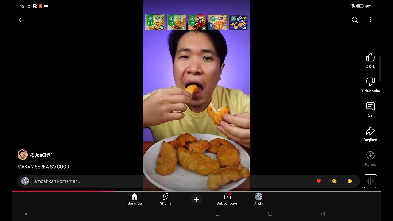 Minjem ya bang videonya