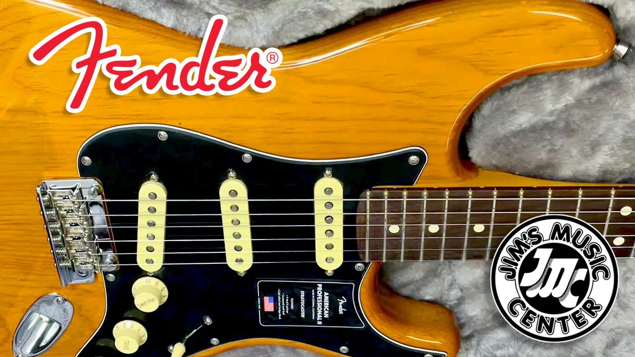 Fender American Professional II Stratocaster in Roasted Pine - Unboxing & Play Test