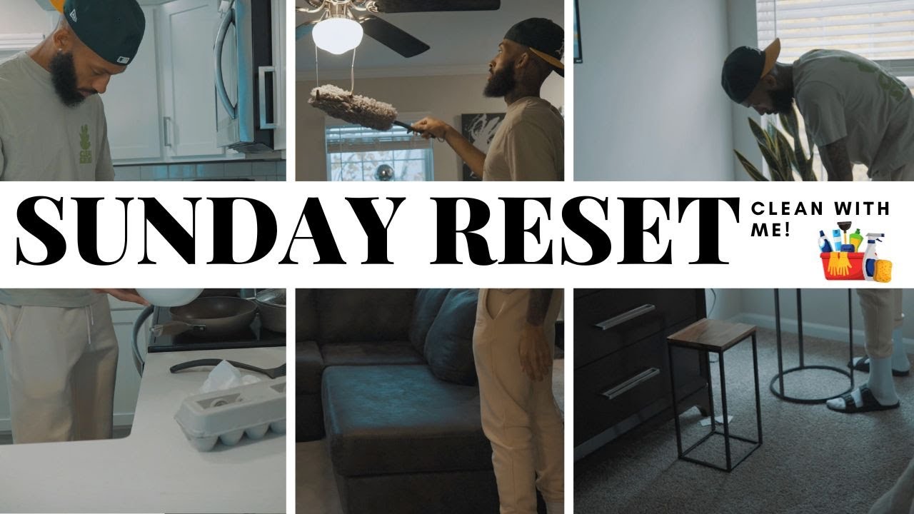 SUNDAY RESET ROUTINE || CLEANING MOTIVATION || CLEAN WITH ME