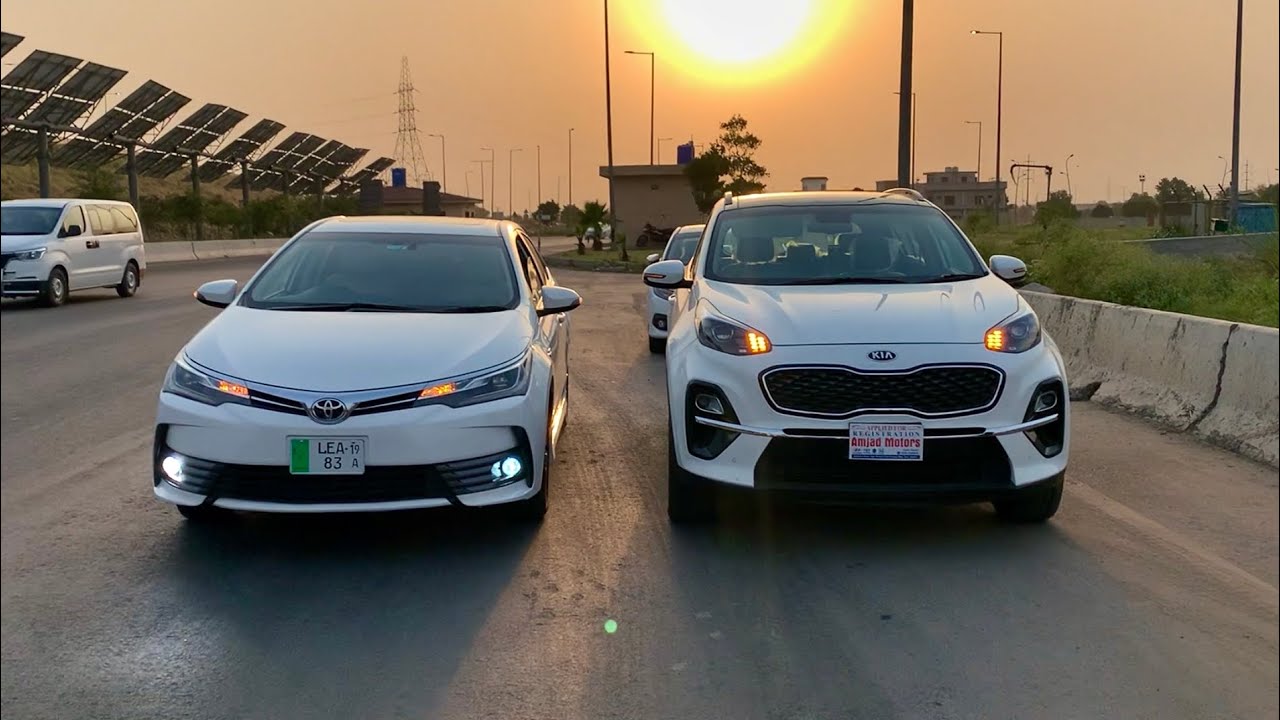 Corolla Grande VS Kia Sportage 2020 | Drag Race | Motorsports Pakistan |