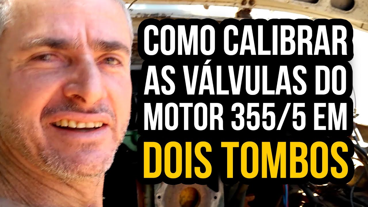 Como Calibrar As Válvulas Do Motor 355/5 Em Dois Tombos (1519/1524/1525) #radortavares