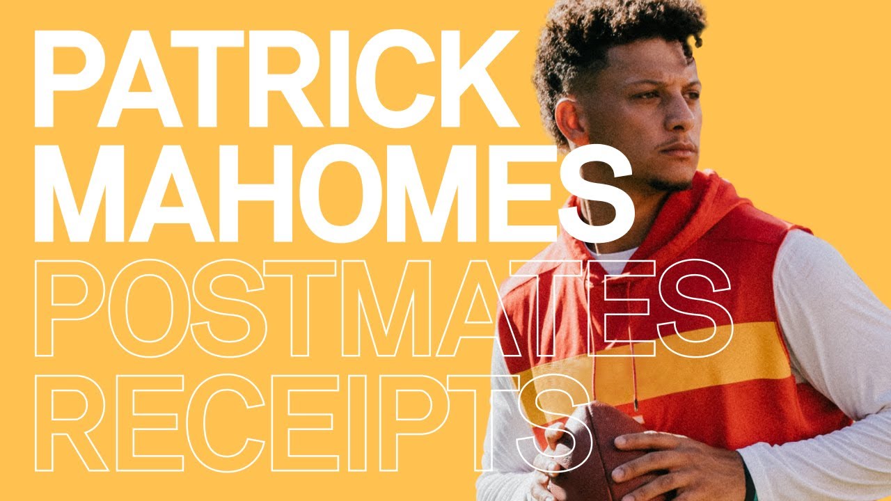 A Special Receipt: Patrick Mahomes and his 15 and The Mahomies Foundation