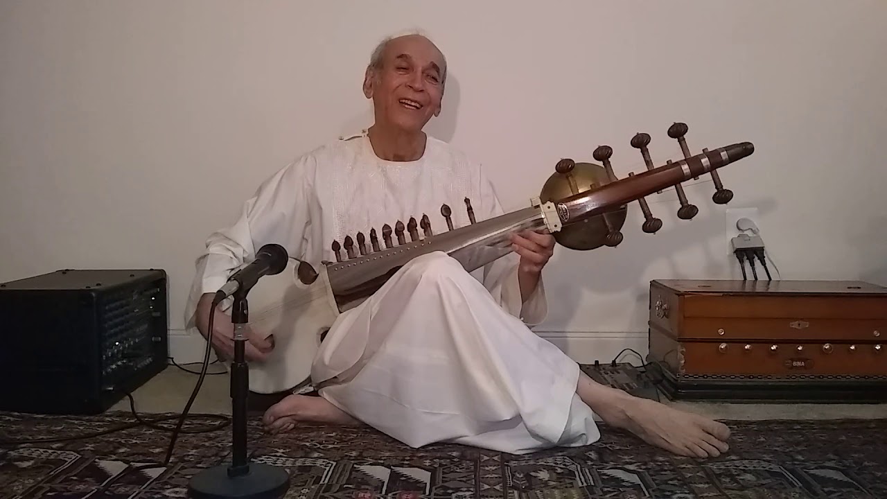 Janana rasha pa gulshan -Nashenas performed by Wali Raoufi on sarood