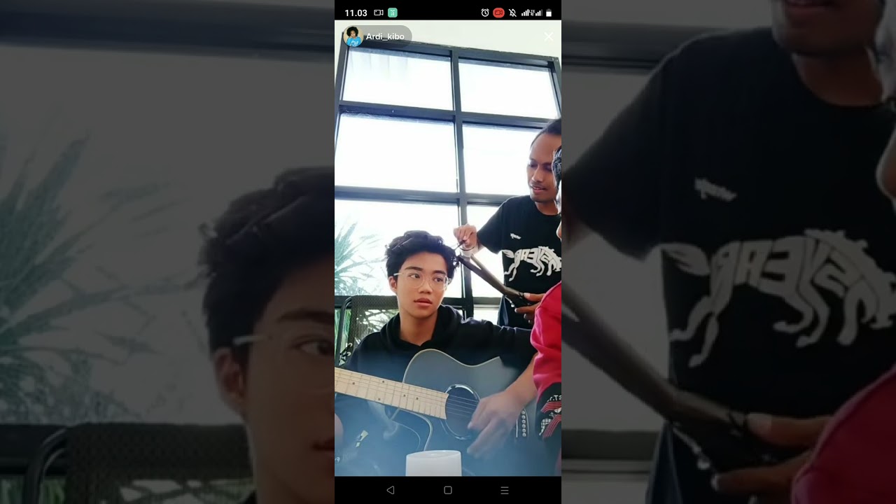 live Afan, papi Aan dan Eby nyanyi bersamamu luka