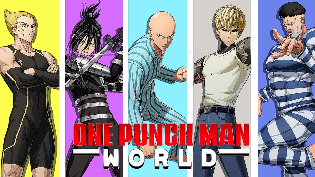 One Punch Man: World &mdash; демонстрация всех 19 персонажей.