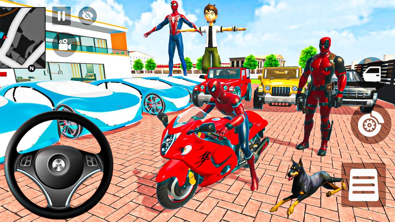 ❄️ Indian Thift Auto Android Game 🐝 Superhero Batman 💡Lightning_McQueen🔥Purchase All Car 🏎️ Bike 🏍️