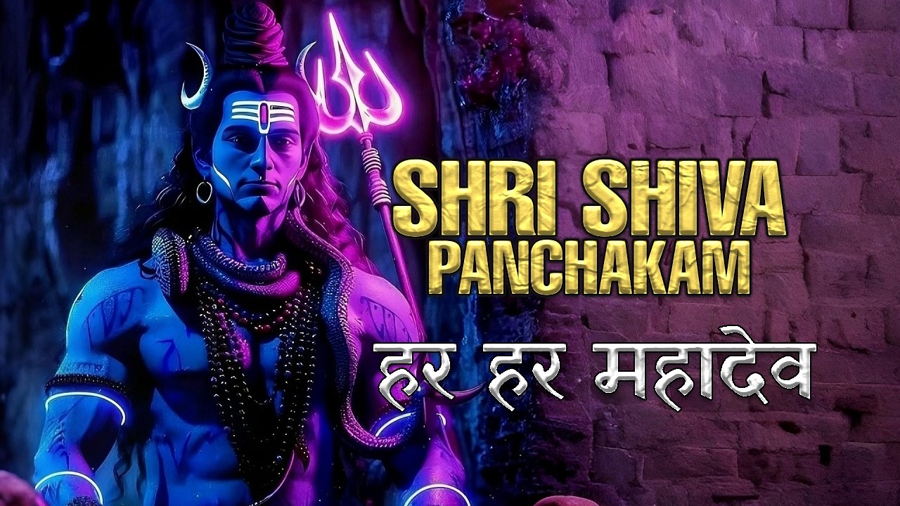 Listen Daily Shri Shiva Panchakam | Health, Success & Divine Blessings
