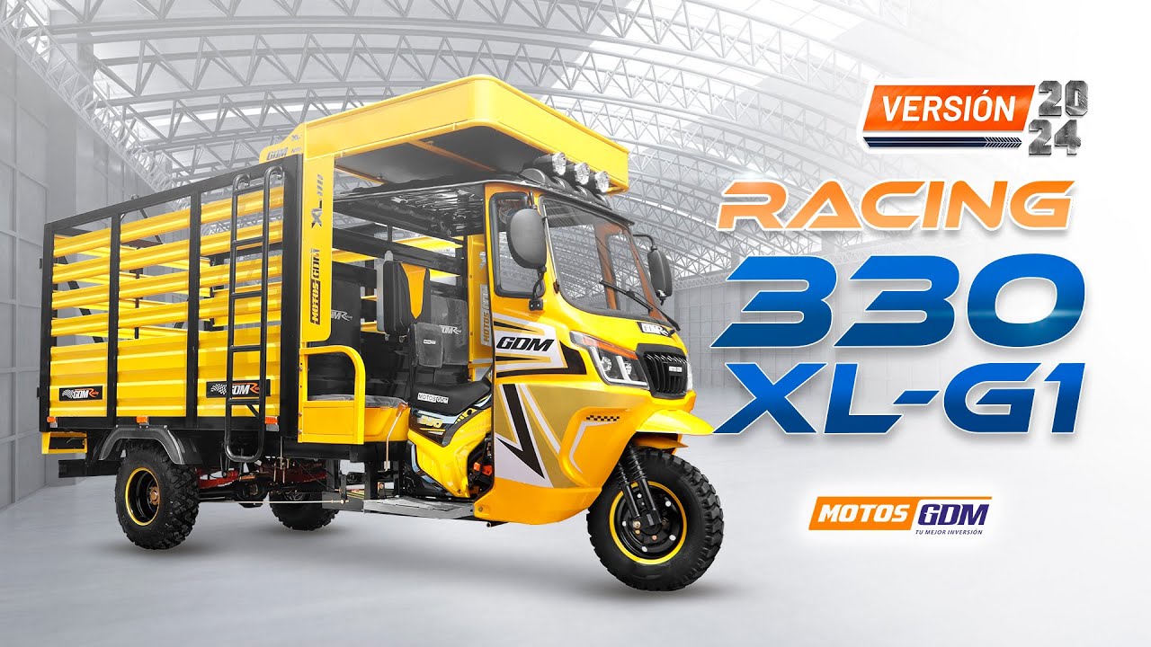 Moto de carga con Motor 330 cc | Versión 2024 