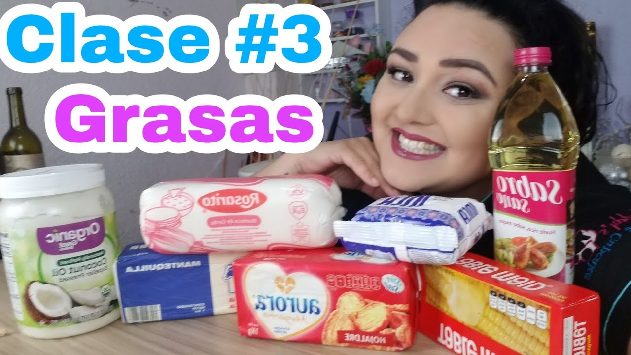 Las Diferencia en Mantequilla, Manteca, Margarina, Aceite 👩‍🍳Curso de Repostería en Youtube👨‍🍳