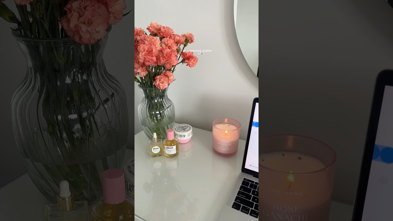 #morningroutine #routinevlog #cleangirl #pinterest #thatgirl #aesthetic #preppy #cleangirlaesthetic