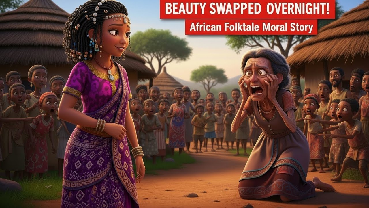BEAUTY SWAPPED OVERNIGHT!🙀 The African Folktale No One Saw Coming | An African Folktale