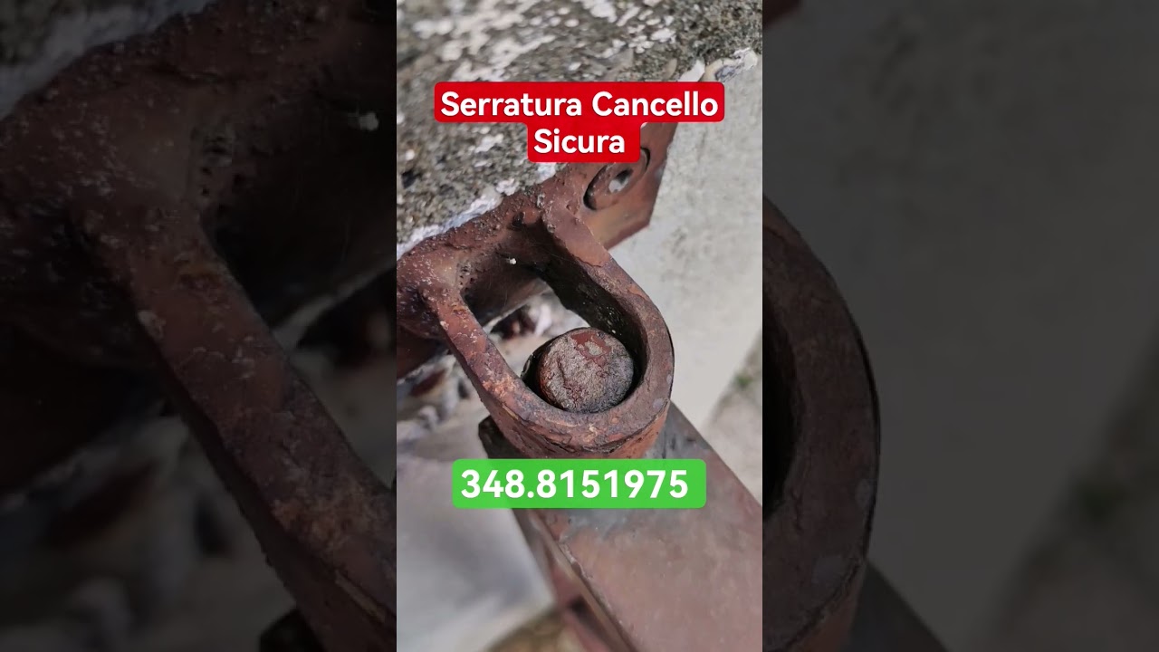 Serratura elettrica cancello non chiudeva, ora chiude. 
