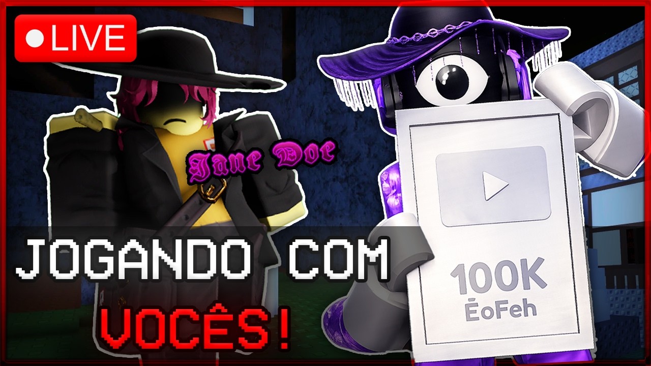 🔴 SE PREPARANDO PARA A JANE DOE E ABRINDO A PLACA DE 100K! - Forsaken Com INSCRITOS! 🔴