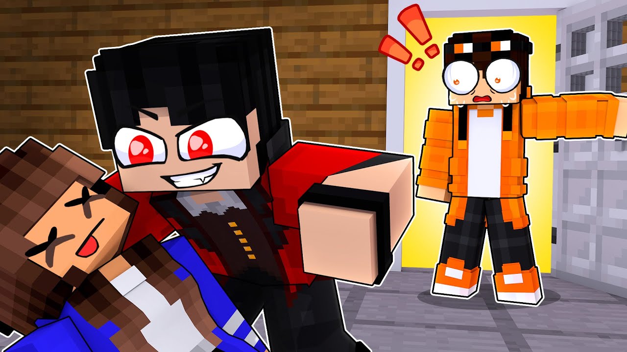 Meus AMIGOS não sabem que EU SOU um VAMPIRO no Minecraft