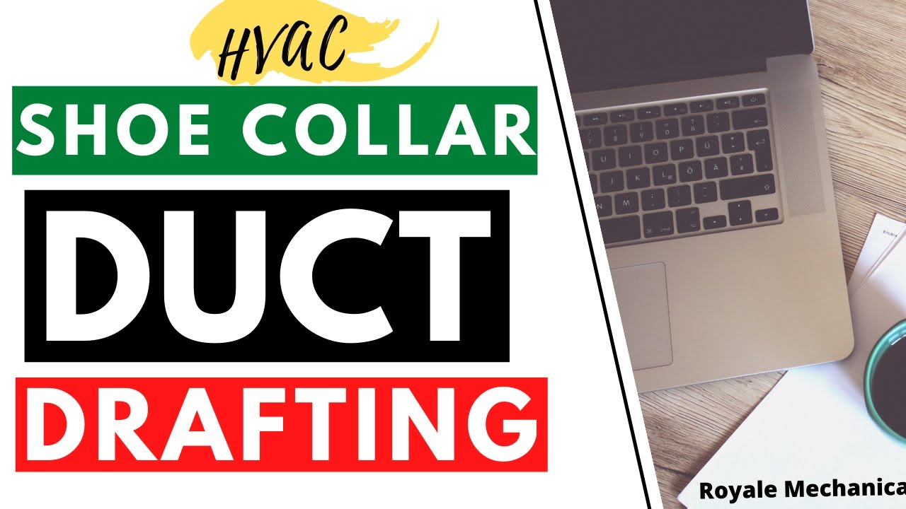 How to Draw Shoe duct / Collar in HVAC Drafting | 2 Easy Methods Explained | Shoe Duct Kaise Banaye