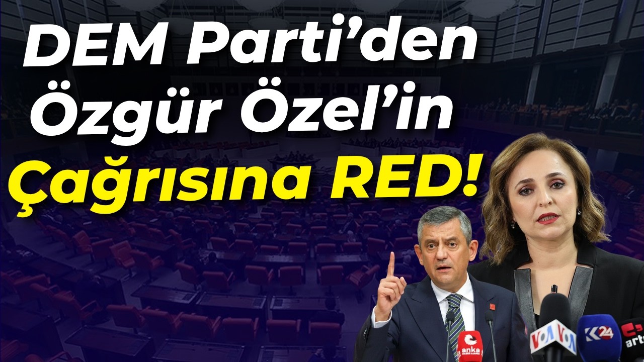DEM Parti s&ouml;zc&uuml;s&uuml; Ayşeg&uuml;l Doğan'dan &Ouml;zg&uuml;r &Ouml;zel'in &Ccedil;ağrısına Red: G&uuml;ndemimizde yok...