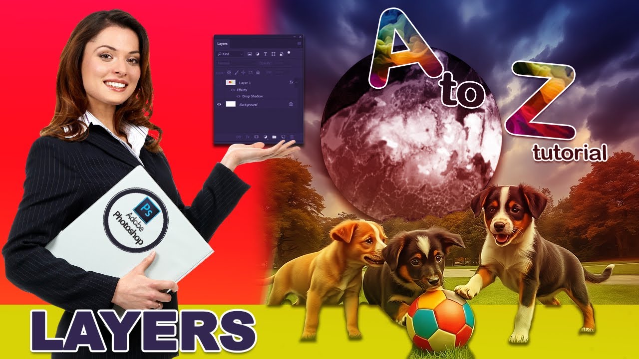 Photoshop for Beginners 2 – Understanding Layers in Photoshop (2025 Tutorial)