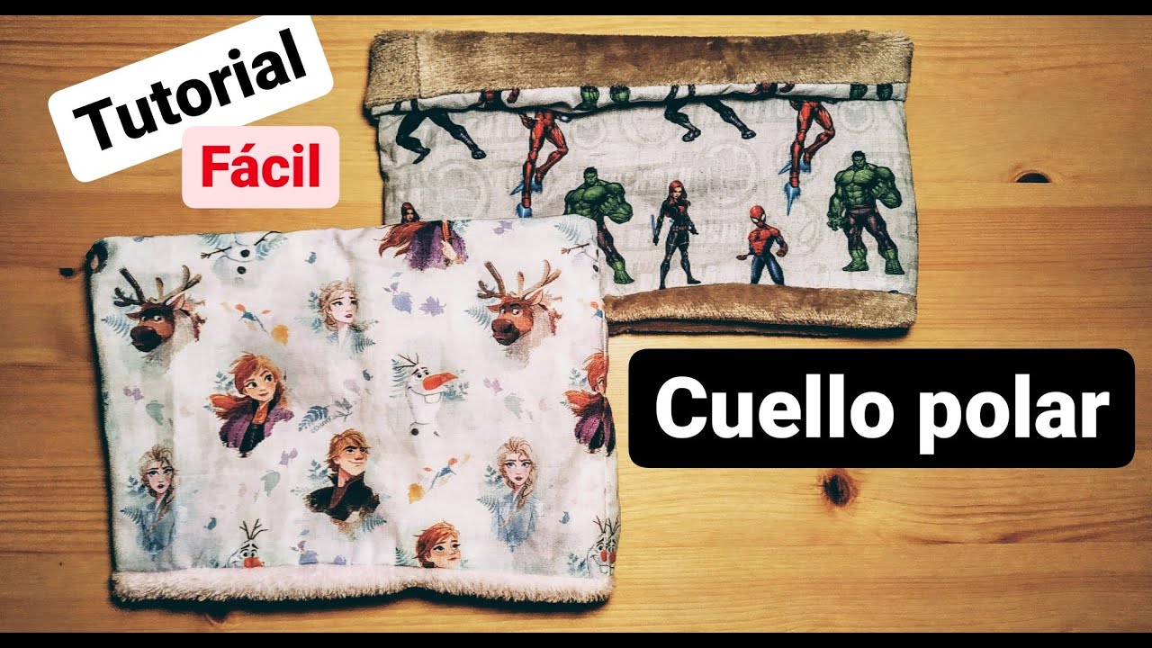 Cómo hacer un cuello polar // bufanda polar