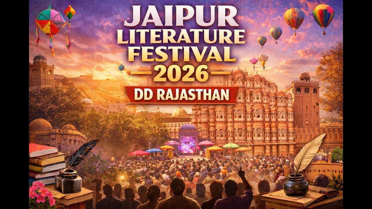 Jaipur Literature Festival 2026 | DD RAJASTHAN
