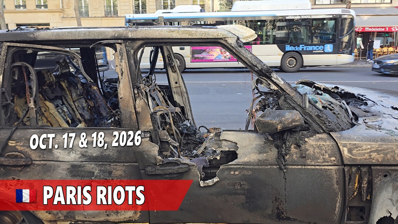 ▶15 min 🇫🇷 PARIS IN CHAOS: Aftermath of the Riots & Street Damage | 4K 60FPS Urban Atmosphere