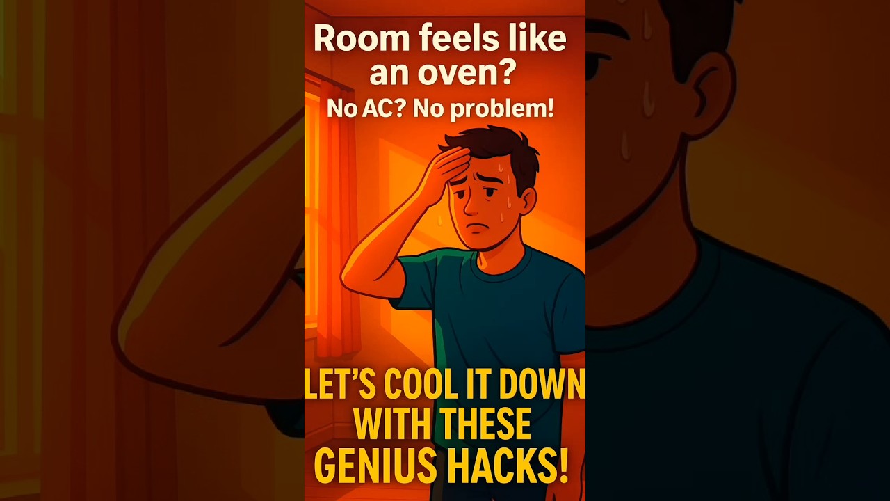 Cool Your Room Without AC &ndash;5 Genius Hacks! #account #homecooling #coolingtips #thermostat #accontrol