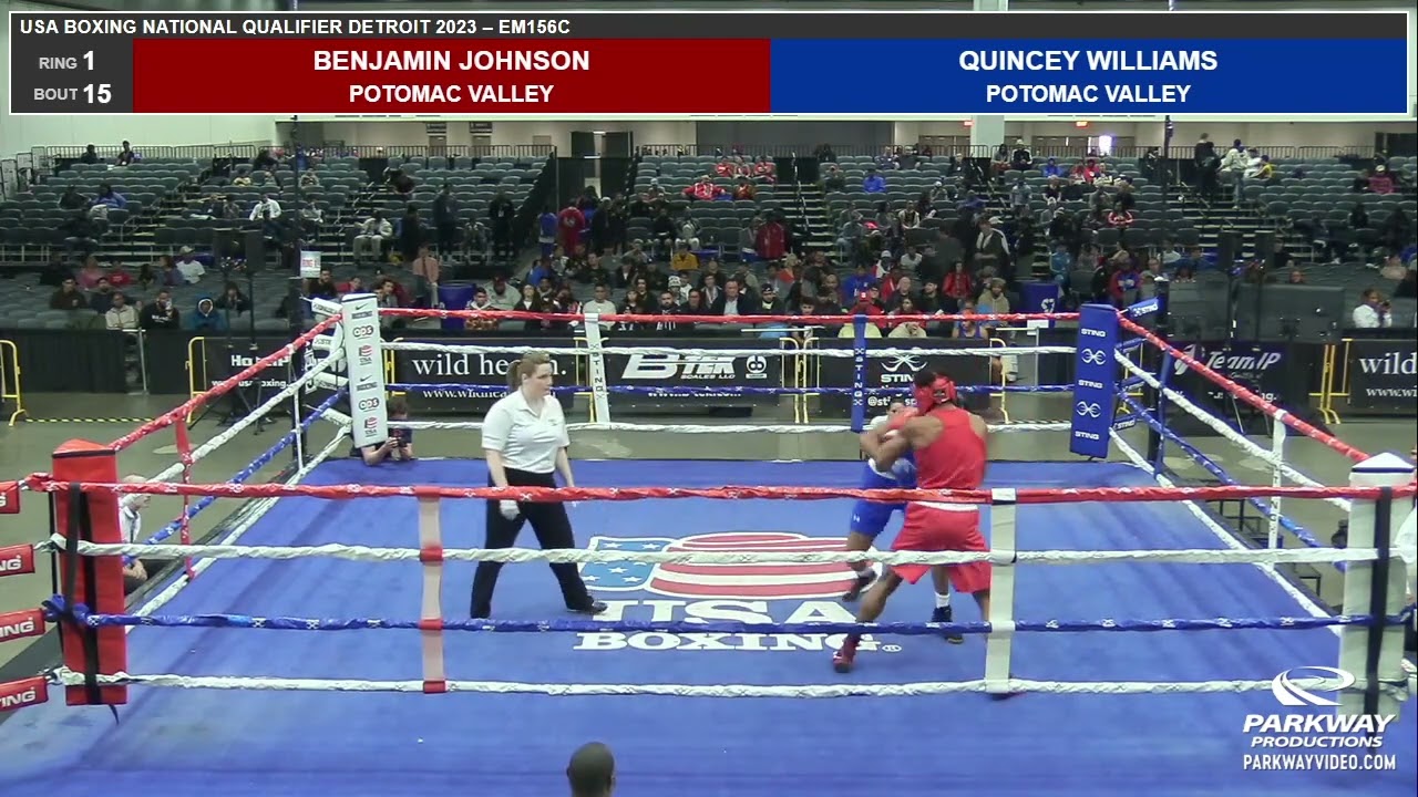 Benjamin Johnson vs Quincey Williams: On The Ropes Boxing