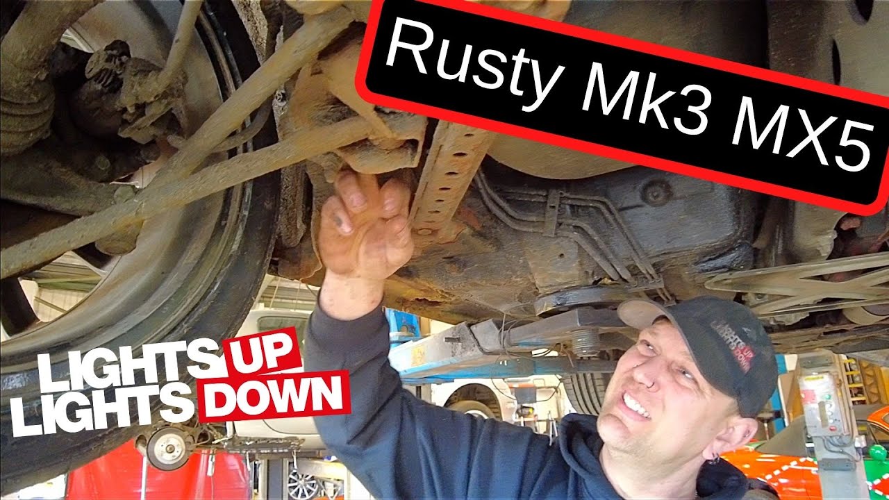 Very rusty Mk3 MX5 - NC Miata