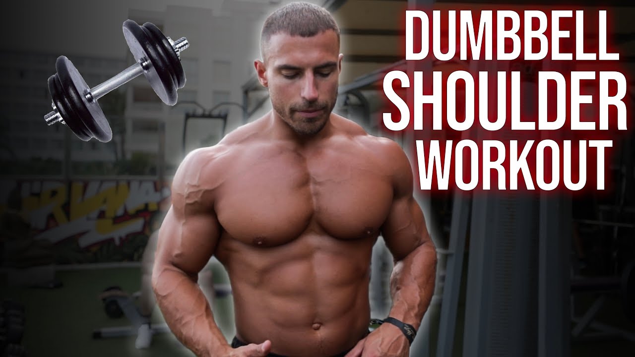 Shoulder Routine Using ONLY Dumbbells | Home Workout