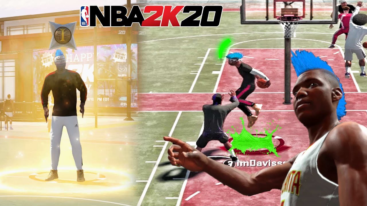 I UNLOCKED THE SECRET JELLY LAYUP IN NBA 2K20.. nba 2k20 playsharp at the park
