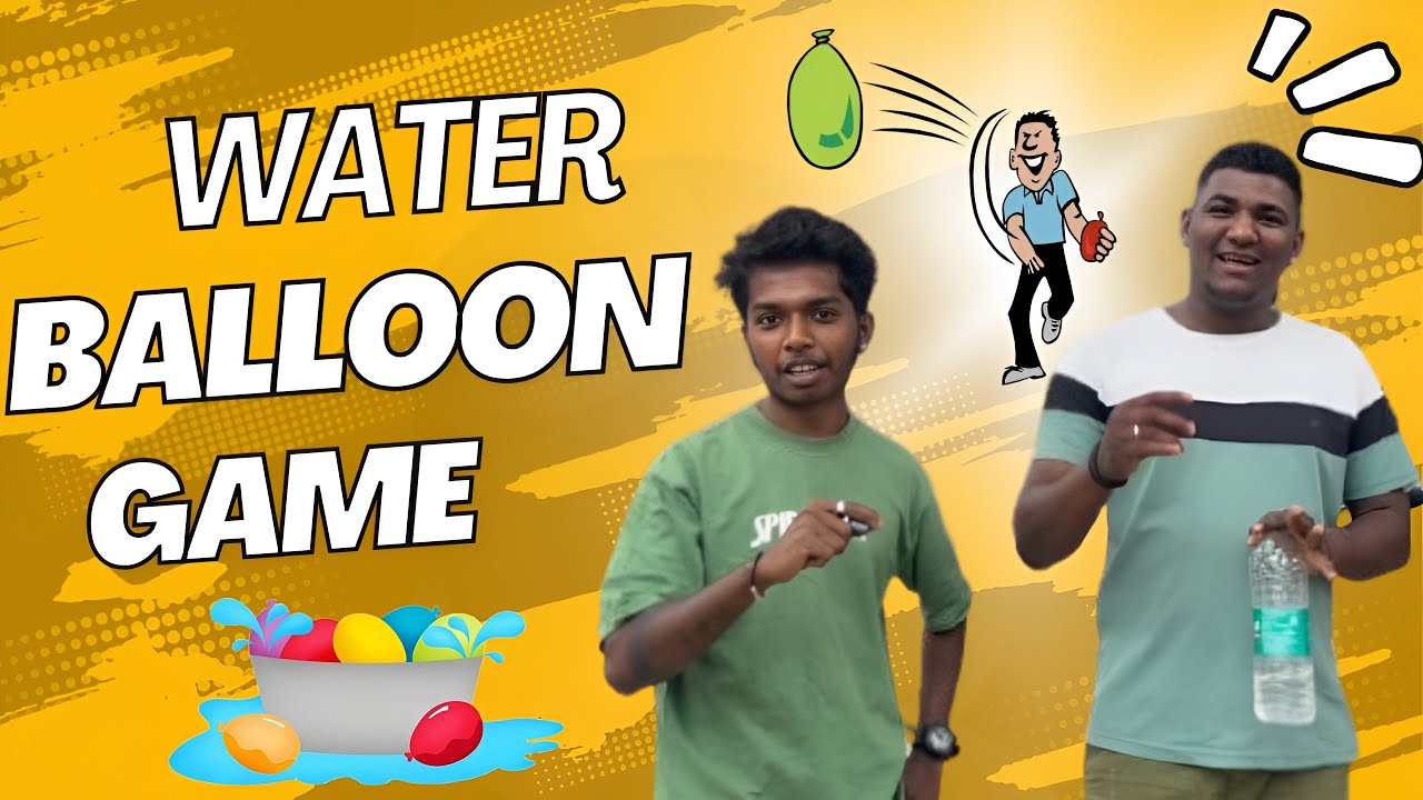 Water balloon  Game || Funny Videos || Varun Appu Vlogs
