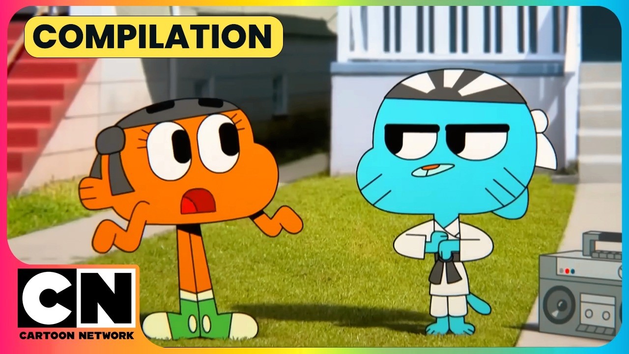 Gumball’s Karate Skills🥋| The Amazing World Of Gumball⚽| Kids Videos✨| @cnindia ​