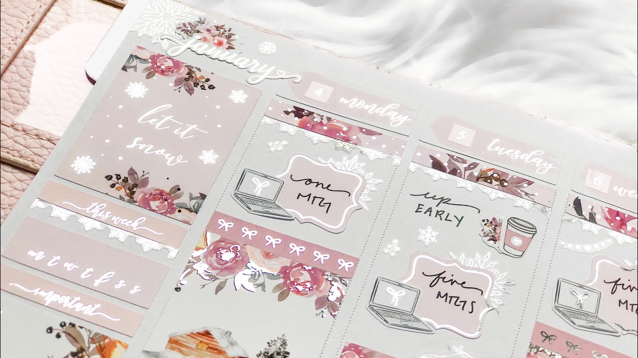 Plan with Me - Revealing my 2021 Planner! Ft. SweetBellaxoxo, Caress Press, & Aura Estelle!