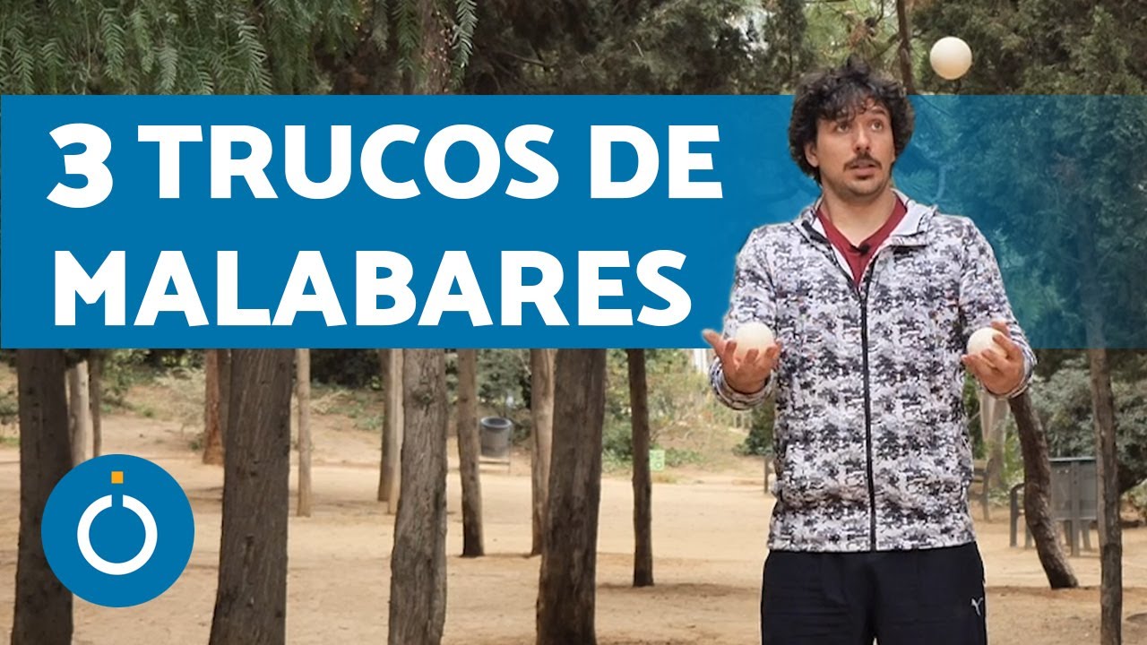 TRUCOS para Hacer MALABARES con TRES PELOTAS 🤹🏽‍♂️ Tutorial de Malabares con 3 Bolas Trucos