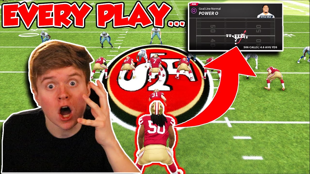 He Ran GOAL LINE Every Play... (seriously)
