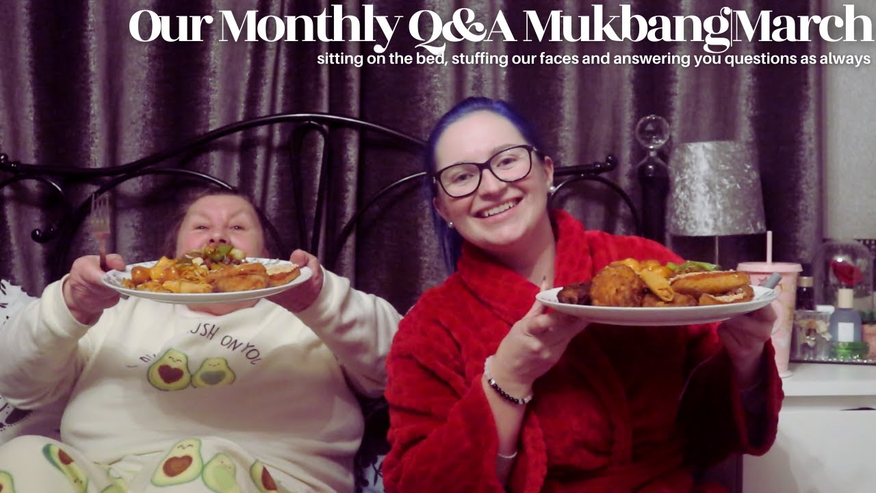 Our Monthly Q&A Mukbang|March