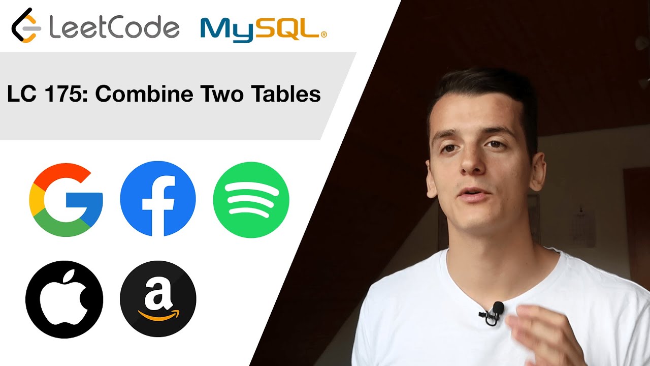 LeetCode 175: Объединение двух таблиц [SQL]