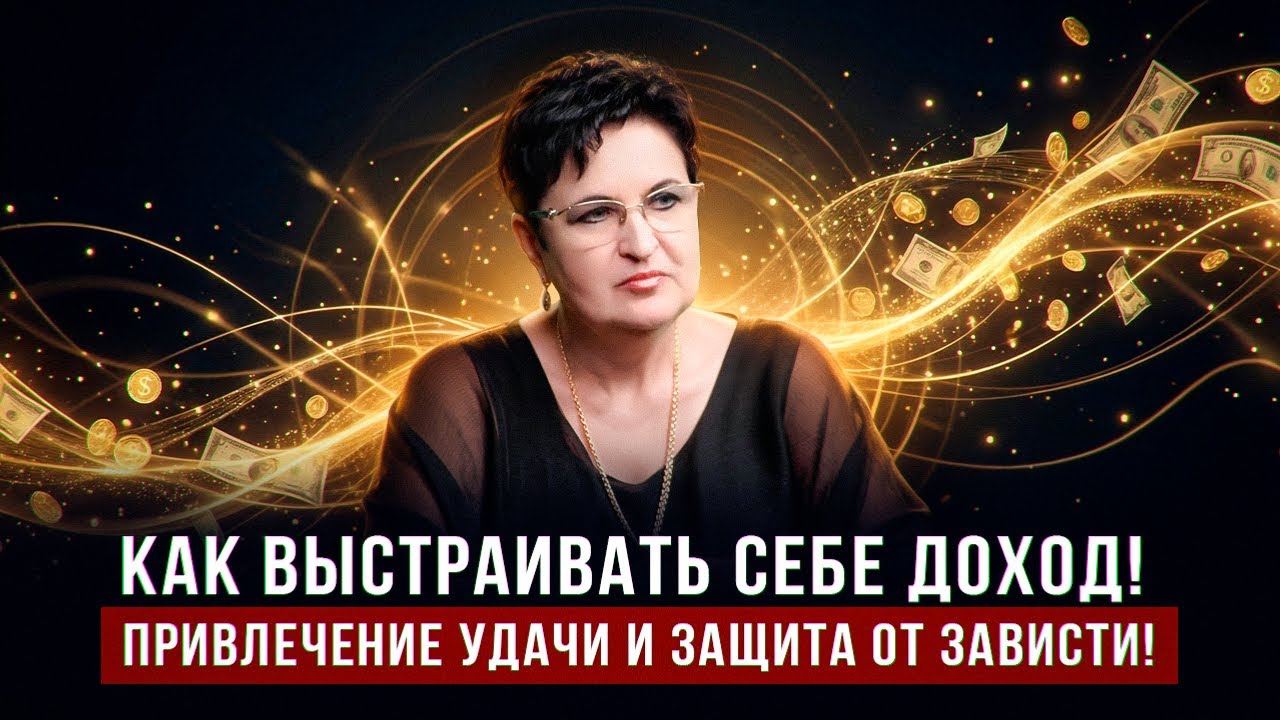 Как выстраивать себе доход! Привлечение удачи и защита от зависти!