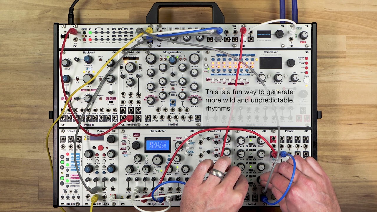 Using Planar 2 As A Burst Generator To Create Rhythms