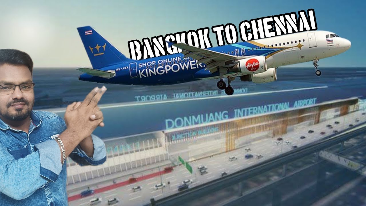 🇹🇭👋 Bye Bye Thailand | Thai Air Asia | Bangkok to Chennai | Vlog