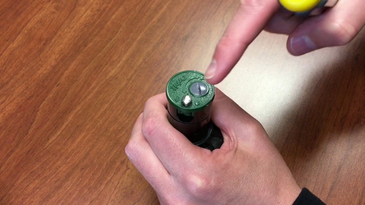 How to Adjust an Orbit Saturn III Gear Drive Sprinkler