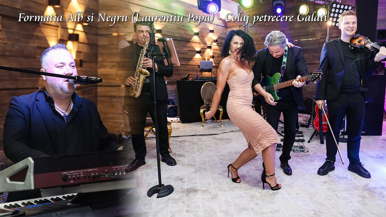 Formatia Alb si Negru (Laurentiu Popa) - Colaj petrecere 2024 Galati 4K by CRS Photographer