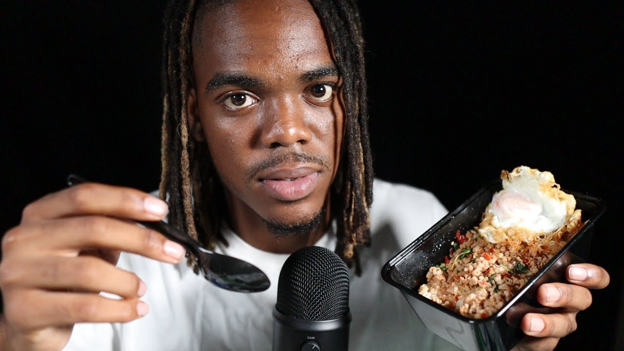 ASMR THAI FOOD MUKBANG