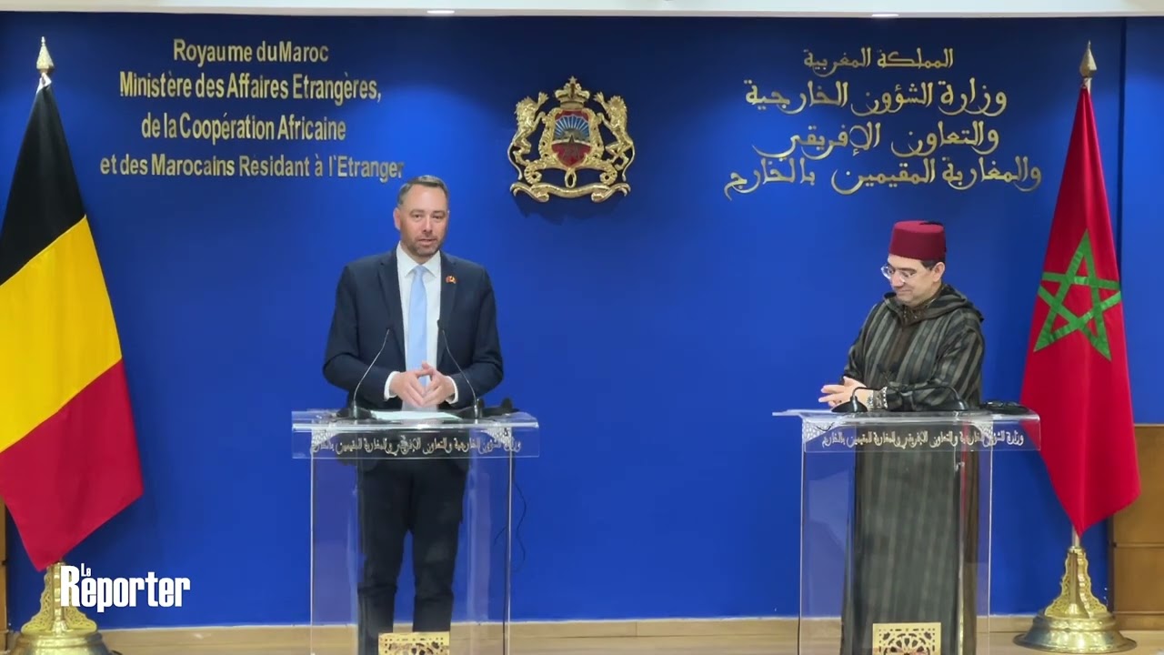 🇲🇦🇧🇪: Rencontre des deux ministres des Affaires &eacute;trang&egrave;res, Nasser Bourita et Maxime Pr&eacute;vot
