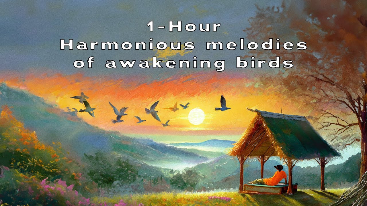 🔊Morning Serenity - 1-Hour Outdoor Shelter Slumber with Nature's Awakening 🌅🏕️ (audio only)