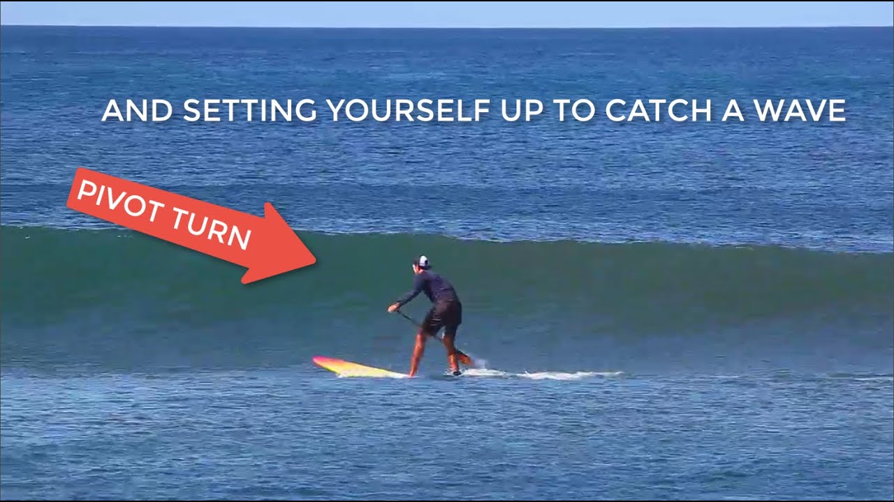 How To Stand Up Paddle Pivot Turn - Skill for SUP Surfing, SUP Racing and SUP Foiling