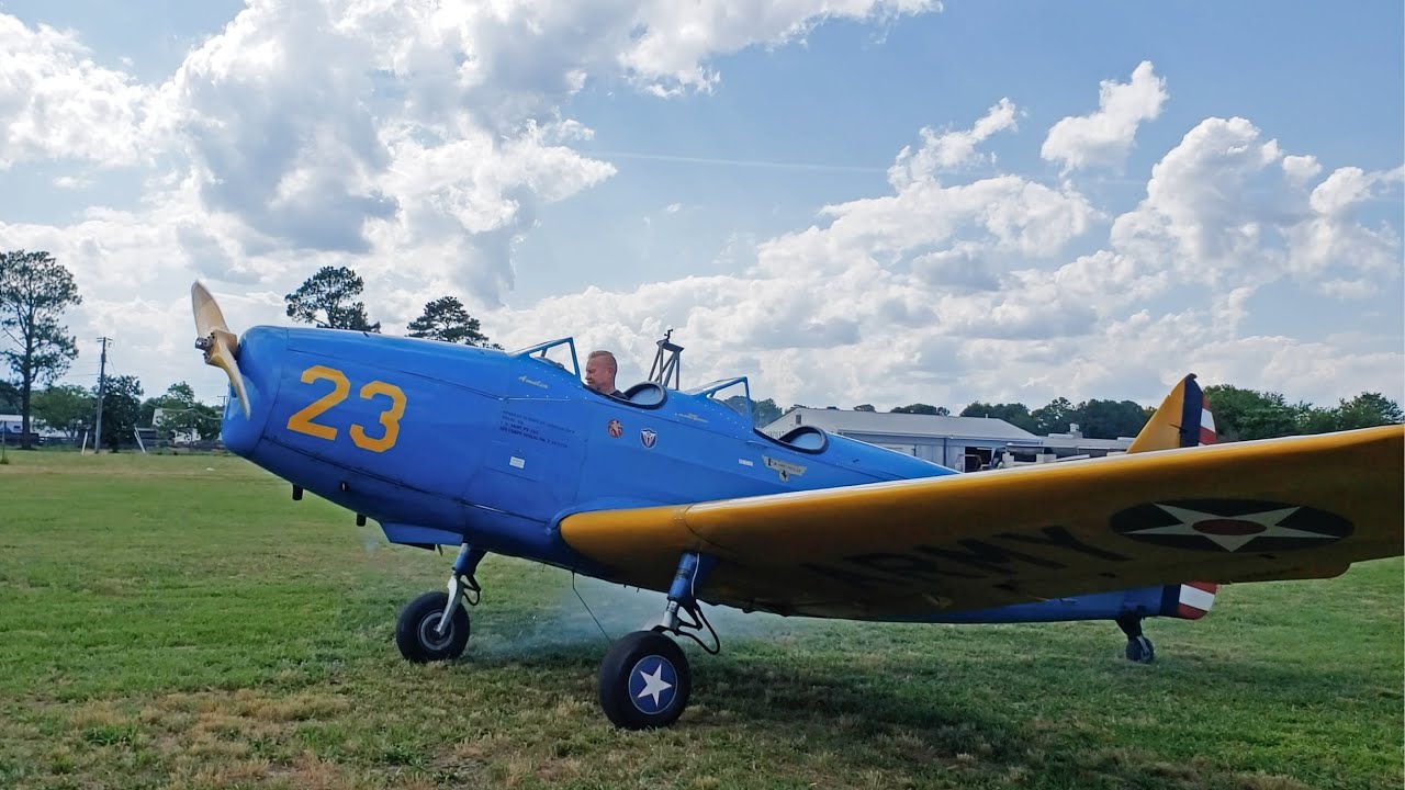 This is The Most Narrow Plane I've Ever Seen. PT-19