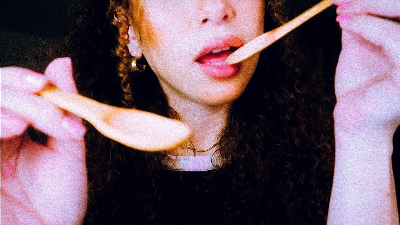 ASMR COLHER DE MADEIRA | WOODEN SPOON