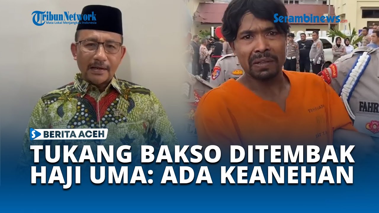 Haji Uma Minta Polisi Usut Tuntas dan Ungkap Motif Pembunuh Tukang Bakso